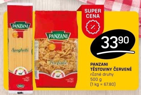 Těstoviny Panzani
