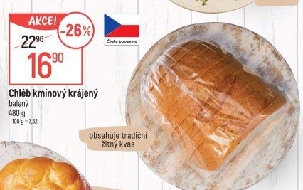 Chléb kmínový
