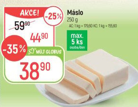 Máslo Milkpol