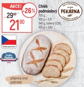 Chléb podmáslový