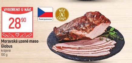 Moravské maso uzené Globus