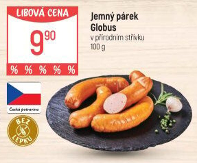 Párky jemné Globus