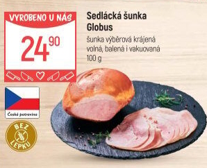 Šunka sedlácká výběrová Globus
