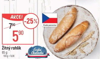 Žitný rohlík