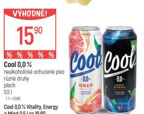 Nealkoholické pivo ochucené Staropramen Cool