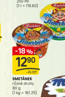 Dezert Smetánek Laktos