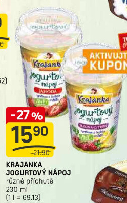 Jogurtový nápoj Krajanka