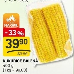 Kukuřice předvařená
