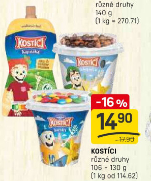 Produkty Kostíci Danone