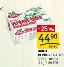 Sádlo vepřové Brick