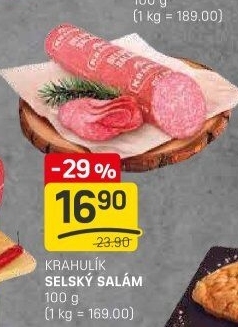 Salám selský Krahulík