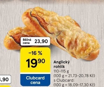 Anglický rohlík