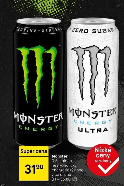 Energetický nápoj Monster Energy