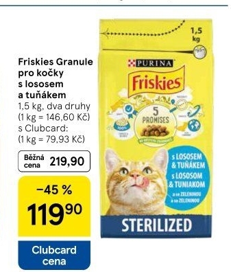 Granule pro kočky Friskies
