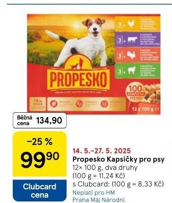 Kapsičky pro psy Propesko
