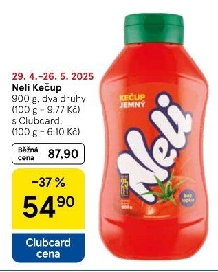 Kečup bez lepku Neli