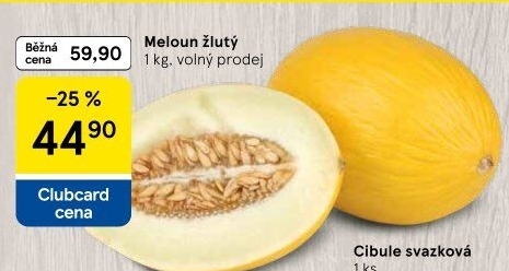 Meloun žlutý