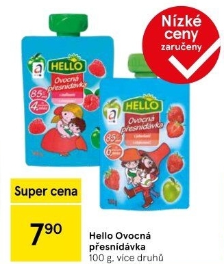 Ovocná kapsička Hello