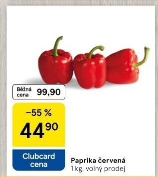 Paprika červená