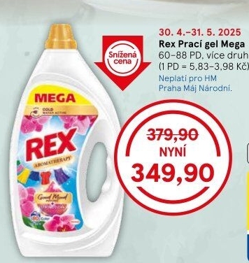 Prací gel Rex