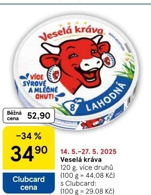 Sýr tavený Veselá kráva