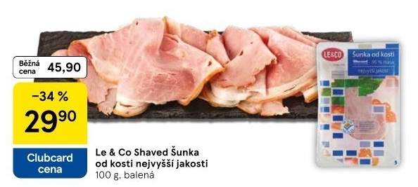 Šunka od kosti nejvyšší jakosti LE&amp