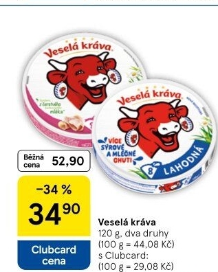 Sýr tavený Veselá kráva