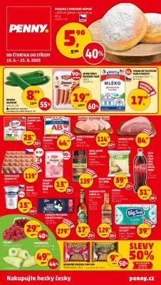akční leták Penny Market 15.5.2025-21.5.2025