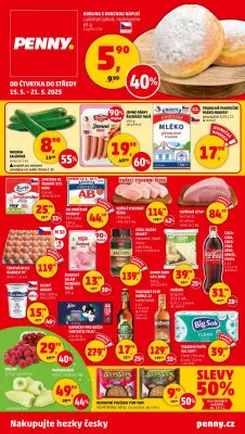 akční leták Penny Market 15.5.2025-21.5.2025