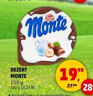 Dezert Monte Zott