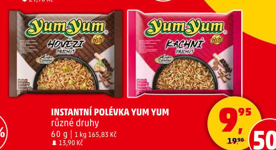 Instantní polévka YumYum