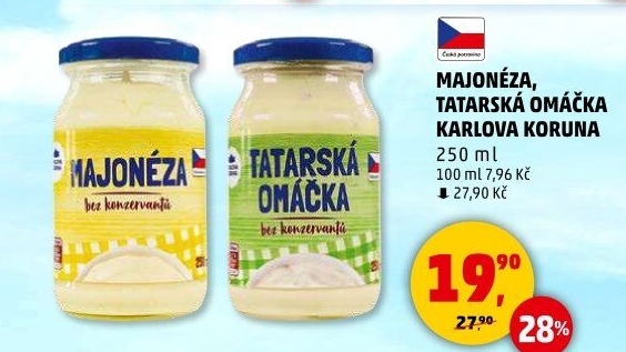 Majonéza Karlova Koruna