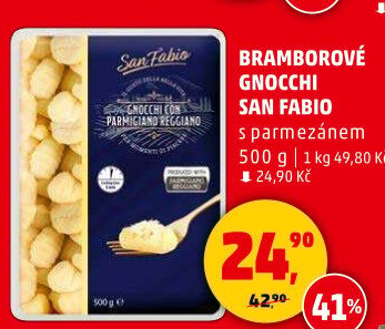 Noky bramborové San Fabio
