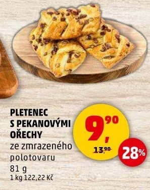 Pletenec plněný