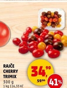 Rajčata cherry mix