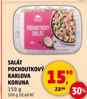 Salát pochoutkový Karlova Koruna