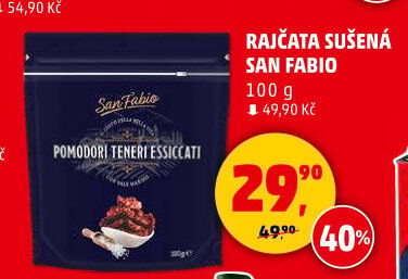Sušená rajčata San Fabio