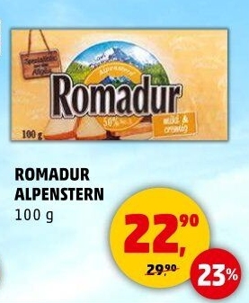 Sýr Romadur Alpenstern