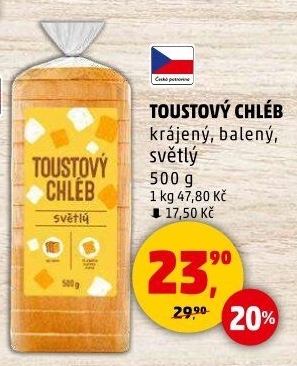 Toustový chléb