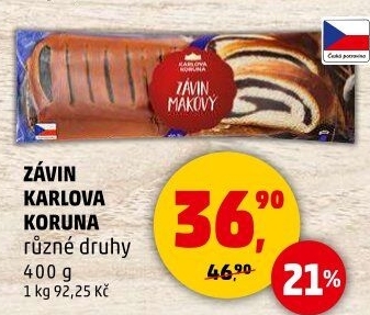 Závin Karlova Koruna