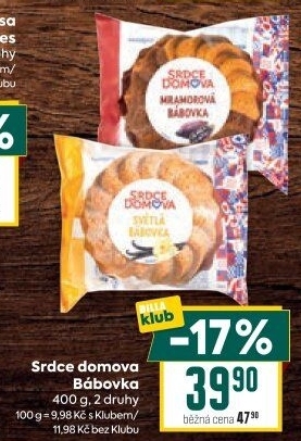 Bábovka Srdce Domova