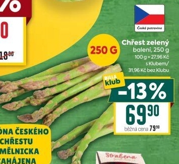 Chřest zelený
