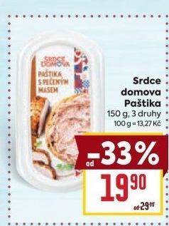 Paštika Srdce Domova