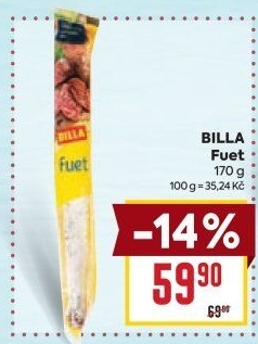 Salám Fuet Billa
