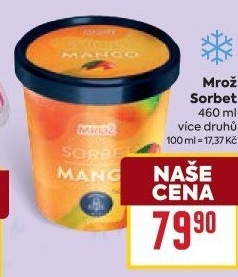 Sorbet v kelímku Mrož Prima