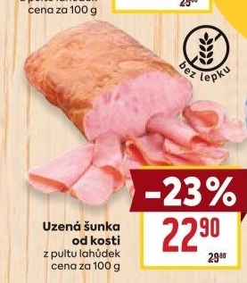 Šunka uzená od kosti