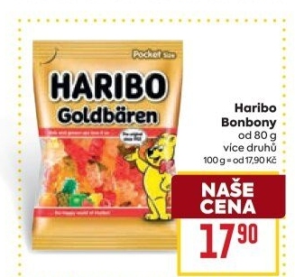 Bonbony želé Haribo