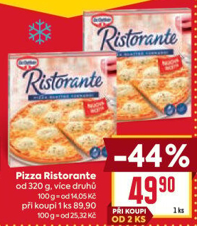 Pizza mražená Ristorante Dr. Oetker