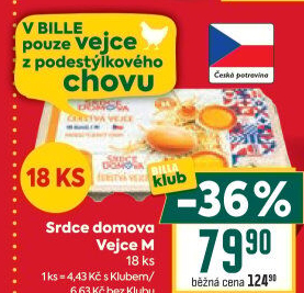 Vejce z podestýlky M Srdce Domova