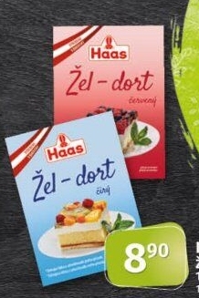 Dortové želé Haas